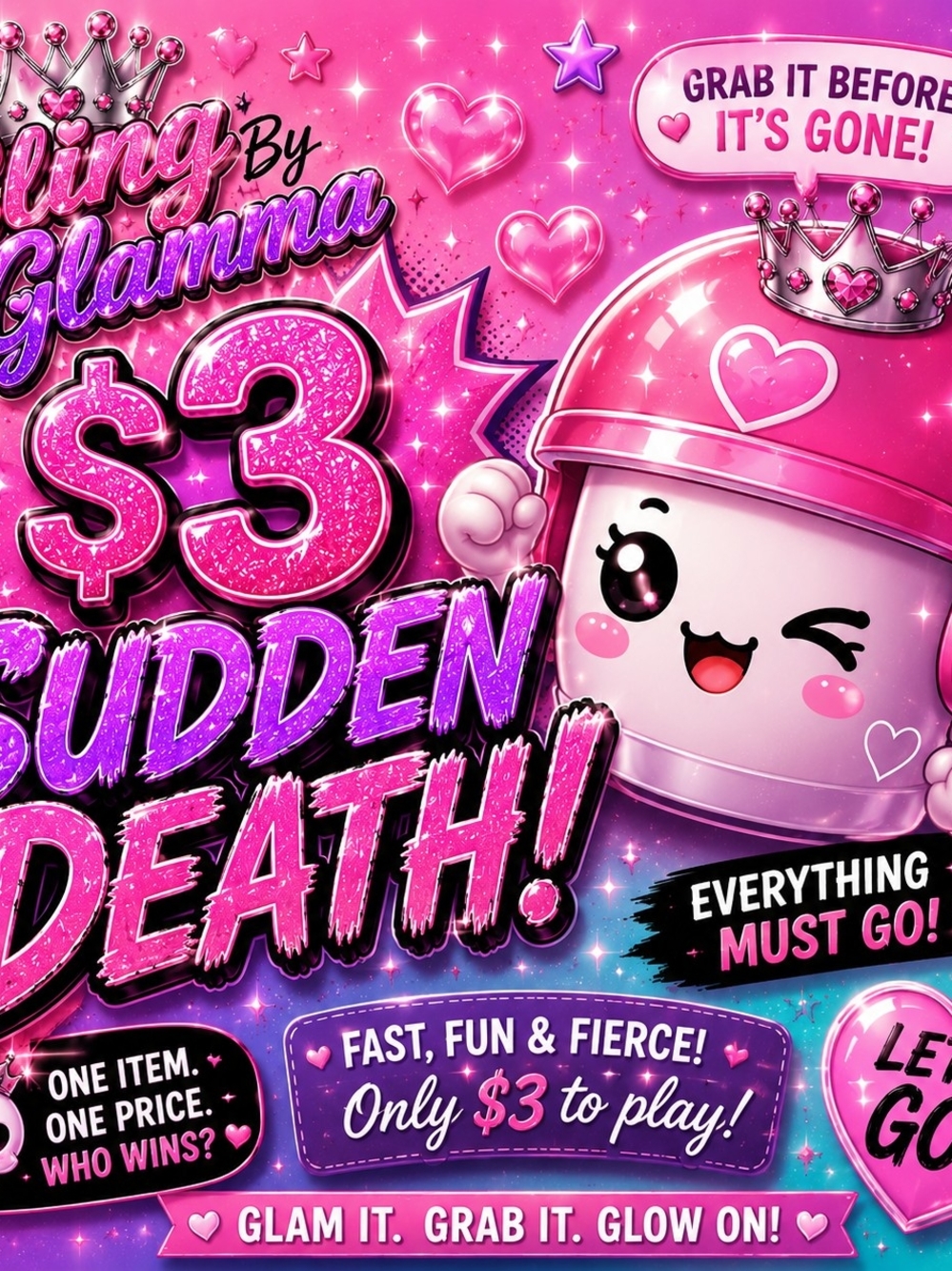 $3 CREME SHOP SUDDEN DEATH
